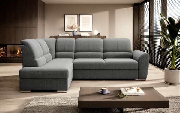 Wohnideebilder Siber Grau Ecksofas & Eckcouches CO-SIB-LT-04FL