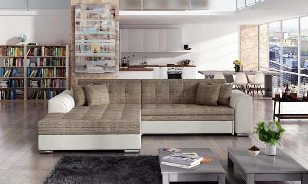 Wohnideebilder Sorento Beige Couchgarnitur SO_24
