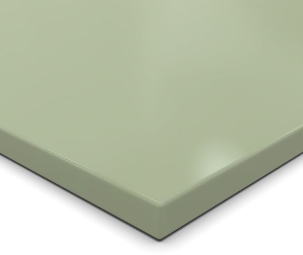 Dekor Spanplatte 19mm Tischplatte Avocado Green 22458 MN mit ABS Kante Umleimer - Größe 80 x 100 cm - Höhe 1,9 cm - Farbe Avocado Green