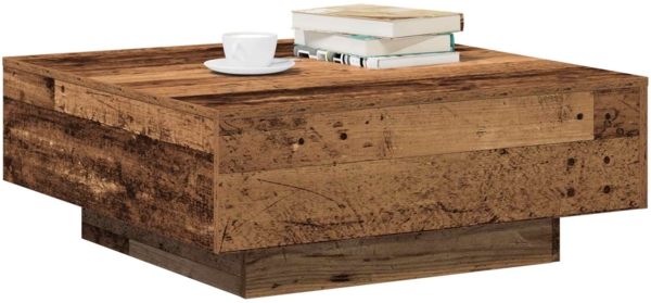 vidaXL Couchtisch Altholz 80 x 80 x 31 cm 862997