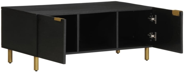 vidaXL Couchtisch Schwarz 100x54x40 cm Holzwerkstoff 4017660