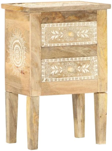 vidaXL Nachttisch Handbemalt 40×30×60 cm Mango Massivholz 286161