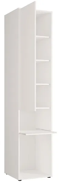 Vente-unique - RAPILI Bett Holz, Platte BeigeWeiß - B 50 cm239,2 cm x H 225,2 cm x L 229 cm Bild 5