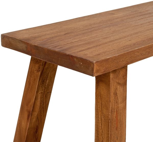 Sitzbank RANCH Antik-Natural Mahagoni ca. L90cm Massivholz Holzbank Flurbank Bild 6