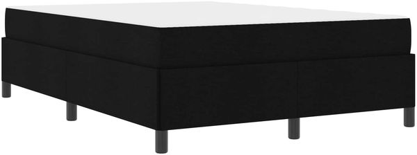 vidaXL Boxspringbett Schwarz 140 x 200 cm Stoff 3398866 Bild 4