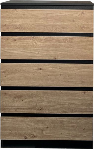 HTI-Living Kommode Kommode mit 5 grifflosen Schubladen (Stück, 1 St, 1 Kommode), Sideboard Bild 3