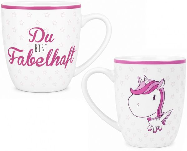 Kaffeetasse Tee Kaffee Tasse Becher 0,25l Geschenk la vida Fabelhaft 950744