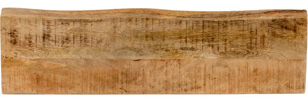 Steckboard mit Baumkante Wandregal Mango rough lackiert 70 x 20 Amanda 159472370 Bild 3