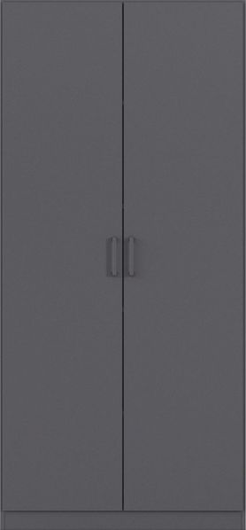 rauch Mehrzweckschrank Garderobe Kleiderschrank Schrank Schuhschrank Putzschrank MINOSA (Breiten 47/69/91/136 cm, Höhen 197/210 cm) In 4 Breiten mit vielen Einlegeböden für viel Stauraum MADE IN GERMANY
