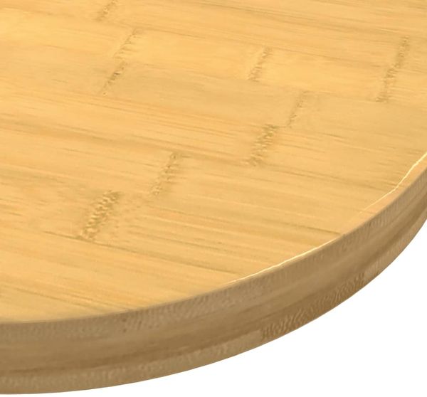 vidaXL Tischplatte Ø70x4 cm Bambus 352689 Bild 3