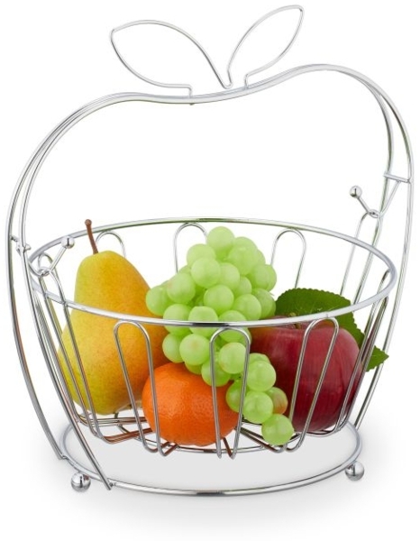 Obstschale "Apfel" aus Metall 10028615