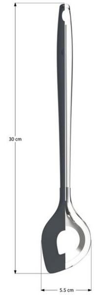 Kochblume Backlöffel 30 cm rot Bild 4