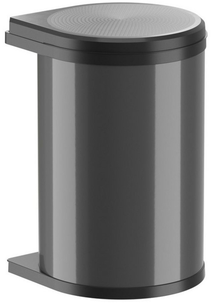 HAILO 3520071 AS Mono 20 dunkelgrau/schwarz Abfallsorter 20 Liter ab 40 cm Schrankbreite