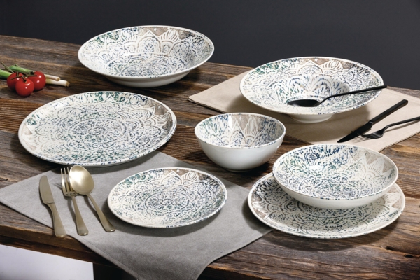 Gourmetteller 28cm 6er Set Luigi