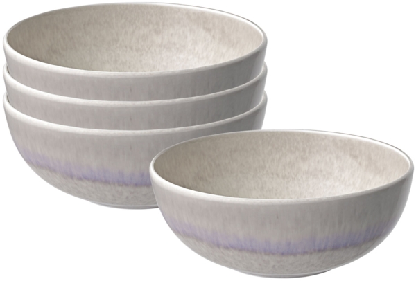 like. by Villeroy & Boch Perlemor Sand Schüssel ø 16,9 cm 4er Set