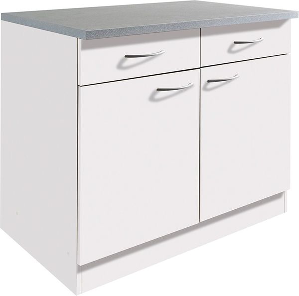 wiho Küchen Unterschrank Kiel 100 cm breit, 50 cm tief