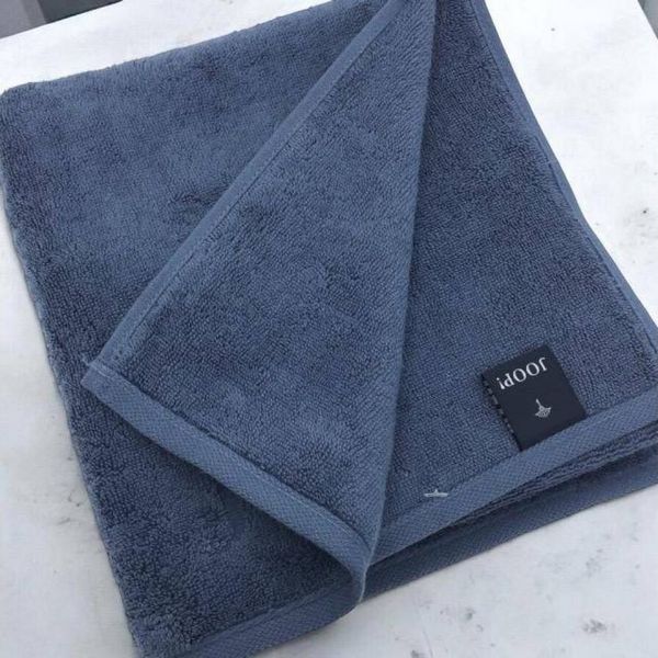 JOOP! Handtuch Selection 1710 Uni Blau, 100 % Baumwolle