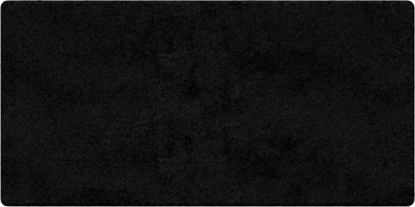 vidaXL Teppichläufer Schwarz 100 x 200 cm 100% Polypropylen Tuft 42011412