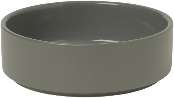 Blomus Pilar Schale, Schälchen, Schüssel, Bowl, Geschirr, Keramik, Pewter, 14 cm, 63979