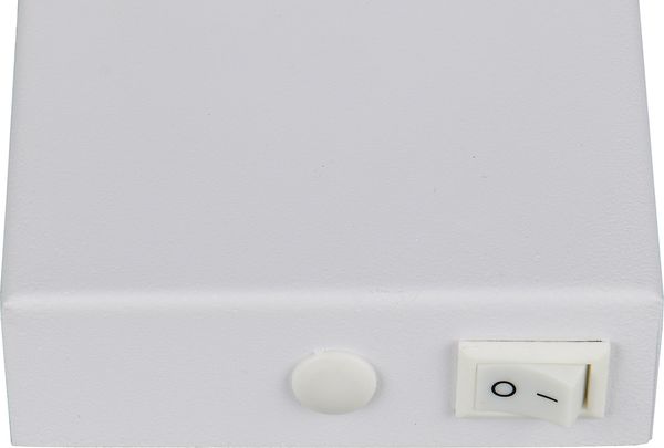 Innen Wandstrahler SOKA Weiß mit Schalter, Spot schwenkbar, Höhe 15cm Bild 5