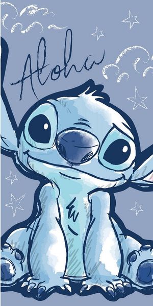 Disney Lilo & Stitch Badetuch Strandtuch Duschtuch 70x140cm Baumwolle