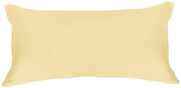 Formesse Bella Donna Jersey Kissenbezug|ca. 40x80 cm| hellgelb