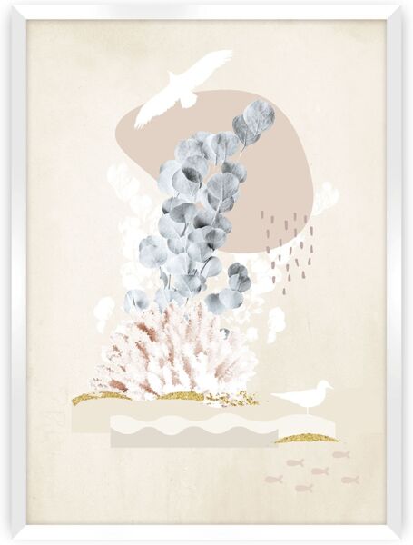 Dekoria Poster Beige Abstract I