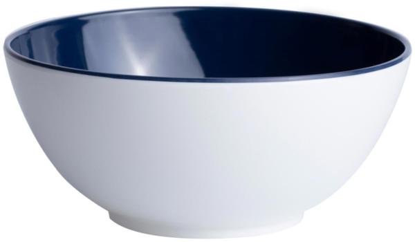 Marine Business Müslischale Salat Müsli Suppe Obst Schüssel klein, 15 cm, rund - Harmony Blue, Sum, Melamin, (1 Stück, 1-tlg)