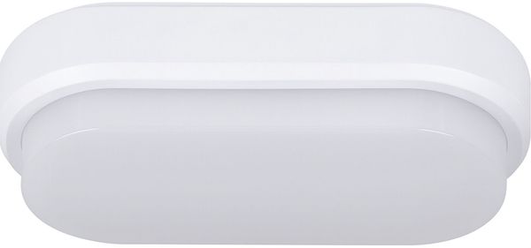 LED-Feuchtraumleuchte Oval IP54, 550lm, 4000K, 8W