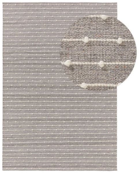 benuta Kinderteppich Lupo, rechteckig, Höhe: 5 mm, Kunstfaser, Berber, Ethno-Style, Wohnzimmer