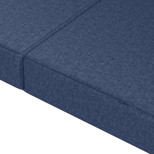vidaXL Klappsofa Bett 140 x 67 x 45 cm Blau 900225 Bild 7