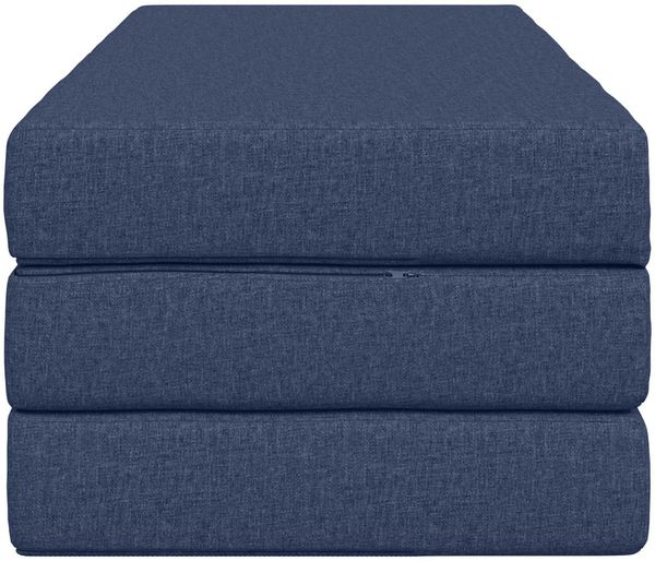 vidaXL Klappsofa Bett 140 x 67 x 45 cm Blau 900225 Bild 4