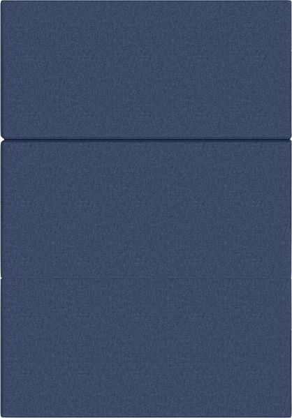 vidaXL Klappsofa Bett 140 x 67 x 45 cm Blau 900225 Bild 5