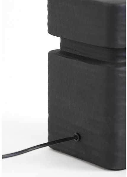 Lampenfuß AMTA von Light & Living Tischleuchte 16x16x32 cm Keramik schwarz