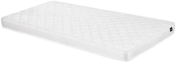 Vente-unique - TARZIA Bett Holz, Platte Weiß - B 96,5 cm x H 200,5 cm x L 197,5 cm Bild 5