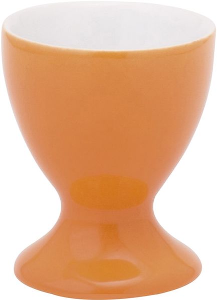 Eierbecher mit Fuß Pronto Colore Orange Kahla Eierbecher - Mikrowelle geeignet, Spülmaschinenfest