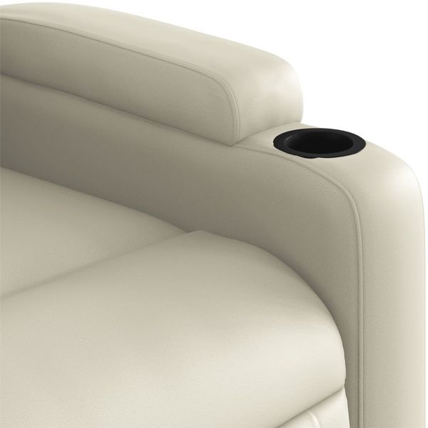 vidaXL Massagesessel Creme Kunstleder 372511 Bild 9