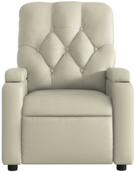 vidaXL Massagesessel Creme Kunstleder 372511 Bild 7