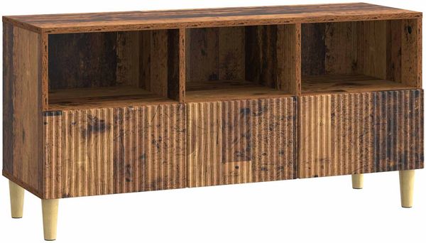 vidaXL TV-Schränk Altholz 102 x 34,5 x 50 cm Holzwerkstoff 894683