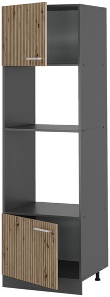 Mikrowellenschrank R-Line Artisan-Eiche 60 cm Vicco Bild 4
