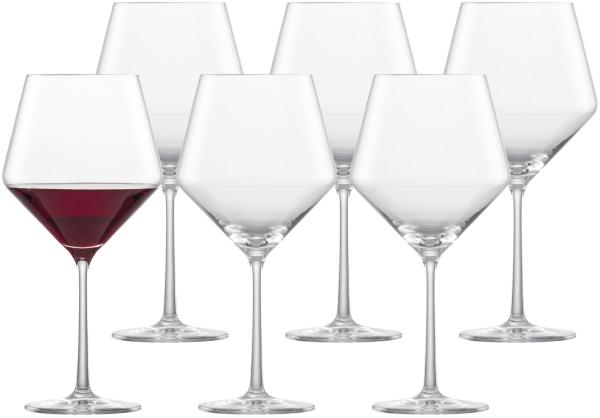Zwiesel Glas PURE Burgunder Rotweinglas 6er Set