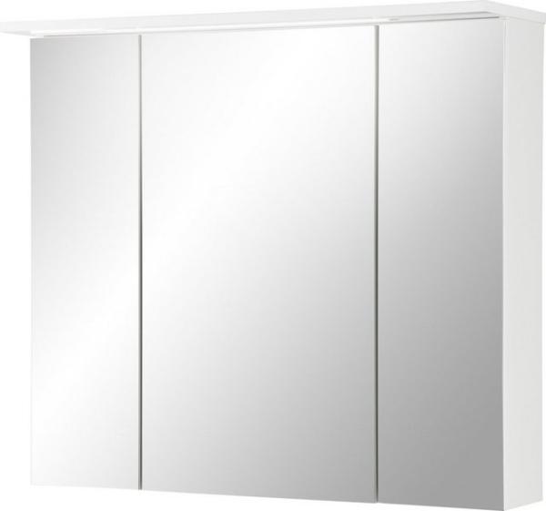 Schildmeyer Spiegelschrank 126760, melaminharzbeschichtete Spanplatte, Weiß, 80 x 16 x 72,3 cm Bild 4