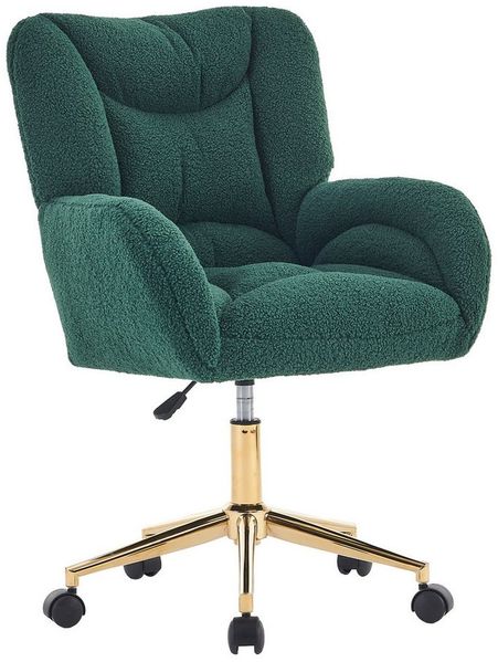 OKWISH Stuhl Höhenverstellbarer Drehstuhl,Relaxsessel (super bequem ergonomisch, 1 St), mit goldenen Beinen