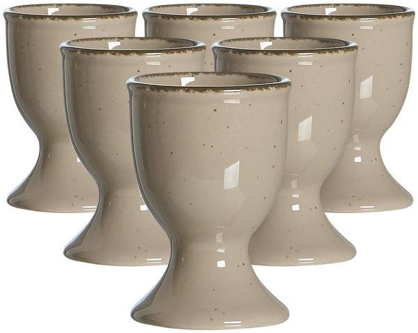Ritzenhoff & Breker Casa Eierbecher ø 5 cm 6er Set grau