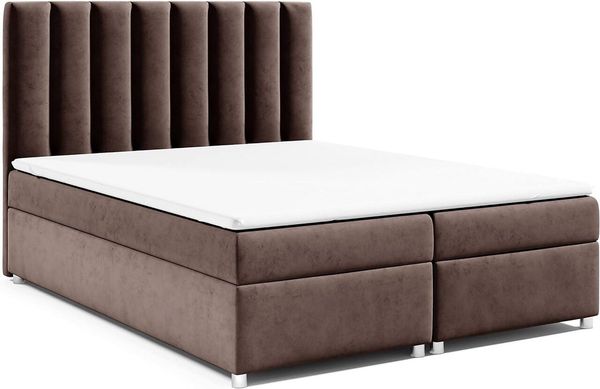 Best for Home Boxspringbett Trinity K-10 Boxspringbett mit Stauraum, Bonellmatratze & 7 cm Topper (140x200 160x200 180x200 200x200 cm), mit o. ohne Kopfteil, Flexible Liefermöglichkeiten, Handwerksqualität