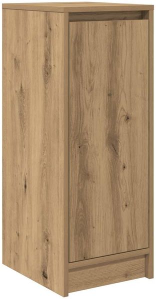 Schuhschrank, Schuhkipper für Flur, skandinavisch Artisan-Eiche 29,5x34x76 cm Holzwerkstoff