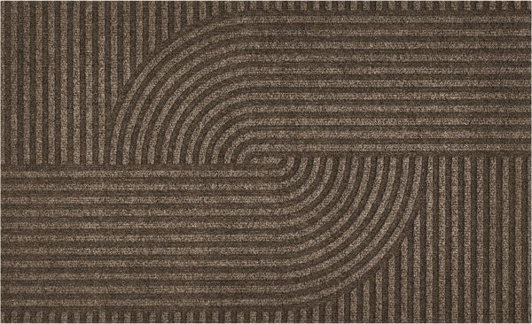 Andiamo Fußmatte Yukon, rechteckig, Höhe: 6 mm, Schmutzfangmatte, modernes Design, robust, waschbar, rutschhemmend