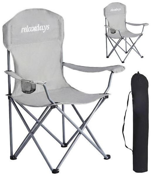 Relaxdays Faltbarer Camping Stuhl 2er Set
