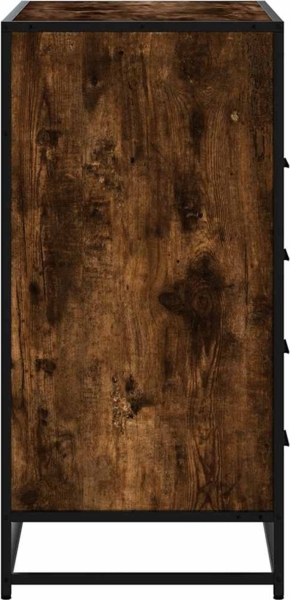 vidaXL Schubladenschrank Räuchereiche 70x41x83,5 cm Holzwerkstoff 849091 Bild 5