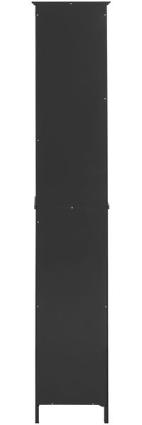 SoBuy FRG236-DG Badezimmer-Hochschrank, MDF, Lackiert, Dunkelgrau, 32 x 170 x 29 cm Bild 9